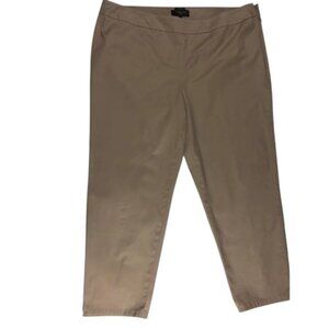 Talbots Woman Heritage Fit Cropped Pants 14W